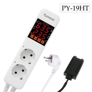 Pymeter PY-19HT Humidity and Temperature Controller for humidification/dehumidification, heating/cooling