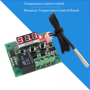 Digital Thermostat Temperature Control Thermometer Controller Switch Module NTC Sensor W1209 Case Acrylic Box DC 12V