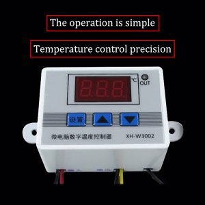 Pymeter XH-W3002 Microcomputer Digital Temperature Controller Intelligent Temperature Controller Digital Display Electronic Temp,thermoregulator temperature controller