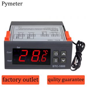 Temperature Controller LED Digital STC-1000 12V 24V 110-220V Thermoregulator thermostat Heater and Cooler Control