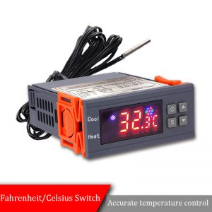 Pymeter Temperature Controller Aquarium Incubation Seafood Chiller Number Microcomputer Temperature Controller Switch STC-3000